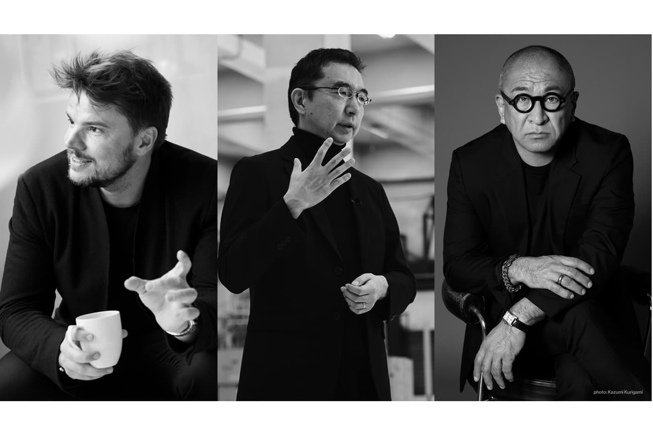 3名の審査員。左からビャルケ・インゲルス、藤本壮介、片山正通。